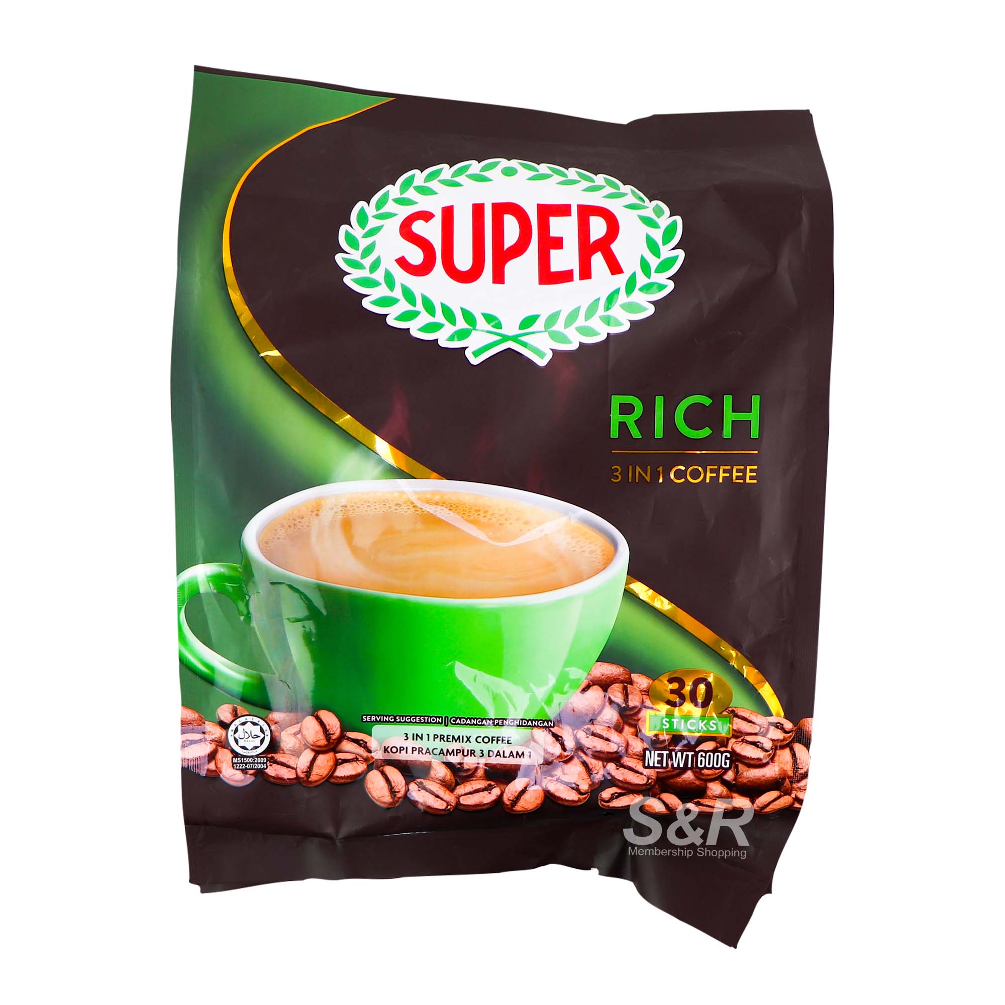 Super Rich 3 in 1 Coffee Sticks 30pcs x 20g Super Rich 3 in 1 Coffee Sticks 30pcs x 20g